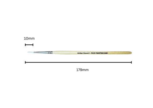 Amber No. 1 Round Brush