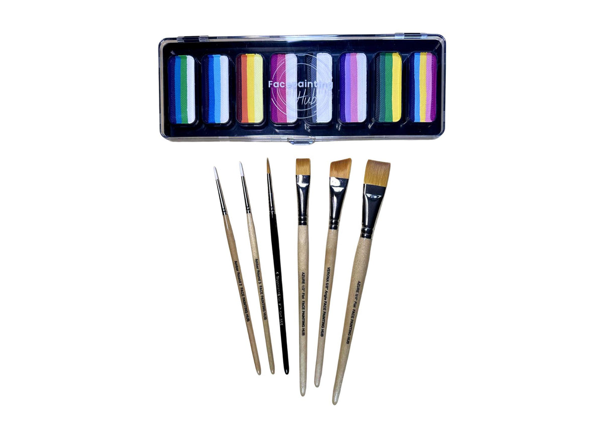 Beginners Onestroke Bundle Facepainting Set (10% off)