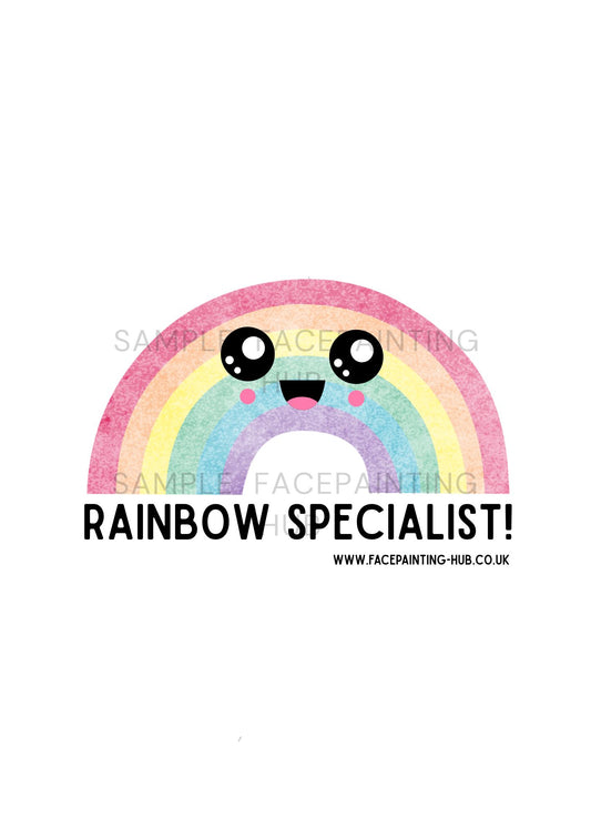 Rainbow Specialist Sticker