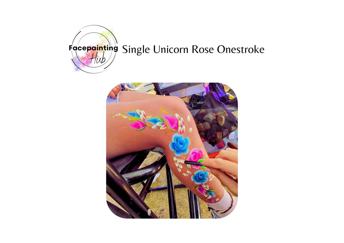 Unicorn Rose Onestroke