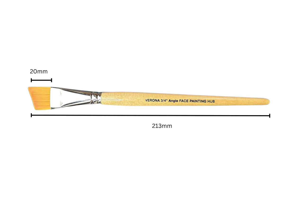 Verona 3/4" Angled Brush