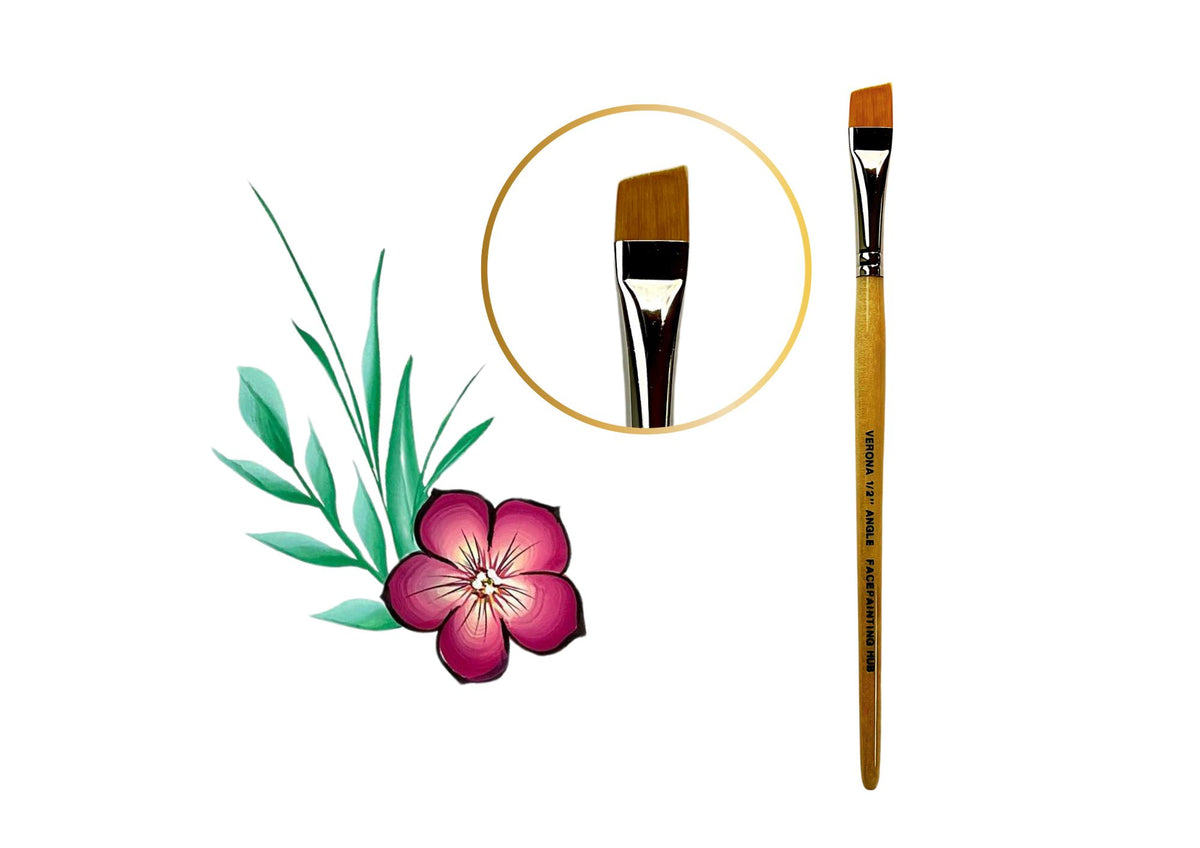 Verona 1/2" Angled Brush