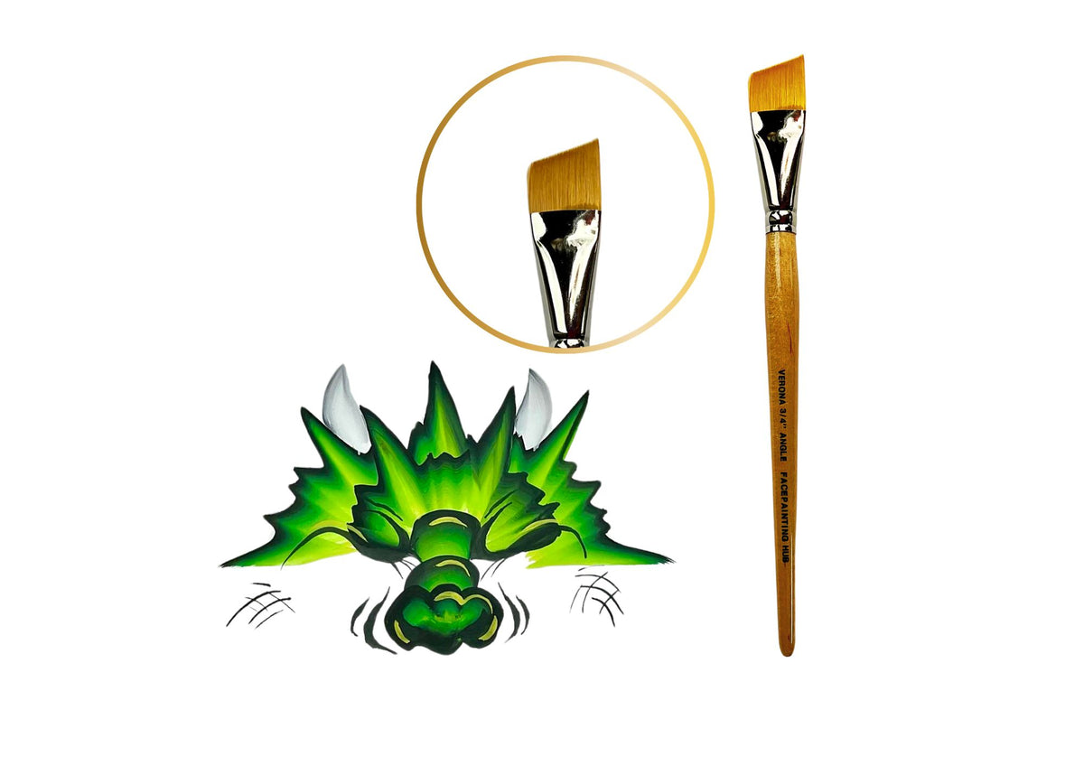 Verona 3/4" Angled Brush