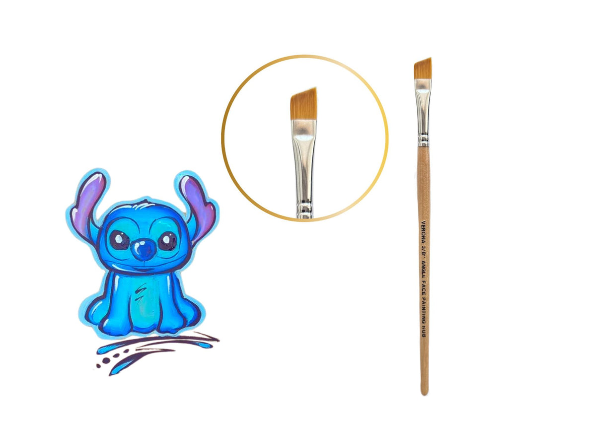 Verona 3/8" Angled Brush